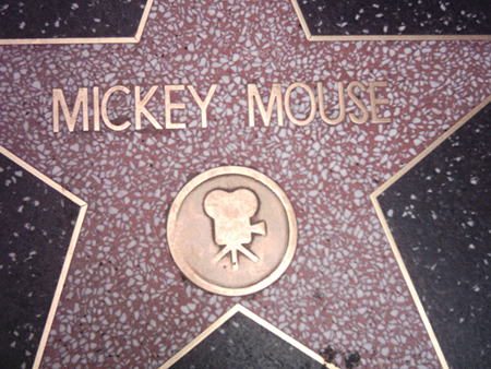 Mickey House Hollywood Star