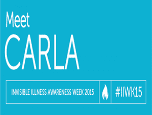 Meet Carla for Invisible Illness Awareness