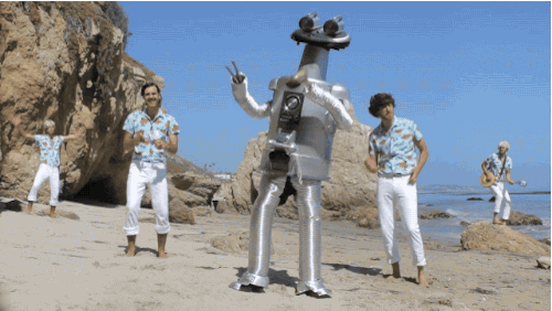 robot dancing
