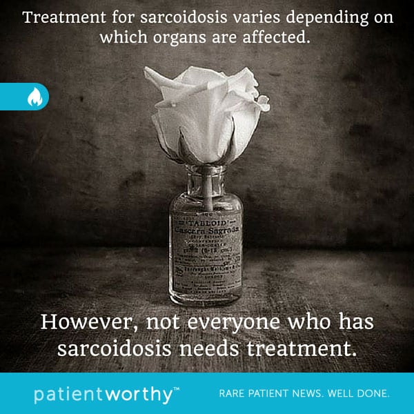 #SarcoidosisAwareness: Treatment