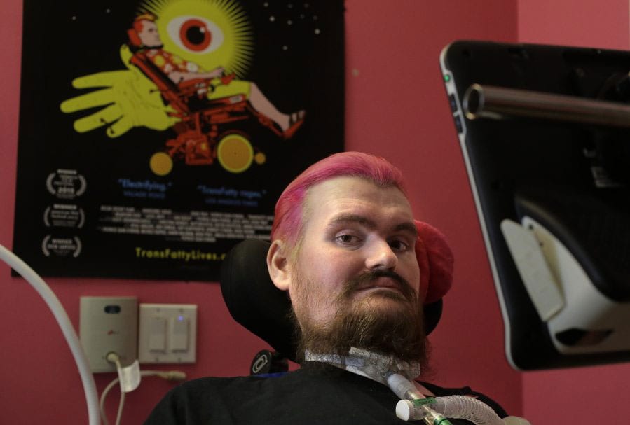 Patrick O'Brien (pictured) releases film about his journey with ALS. Source: The Columbian