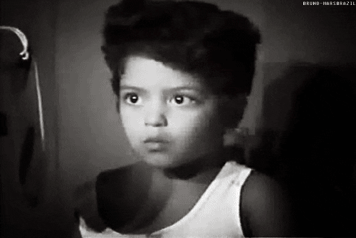 Baby Bruno is taken aback. Source: www.giphy.com