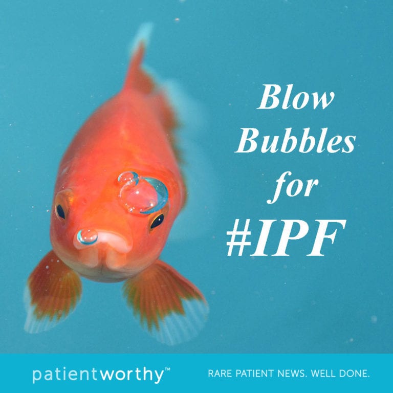 This September Blow Bubbles For IPF