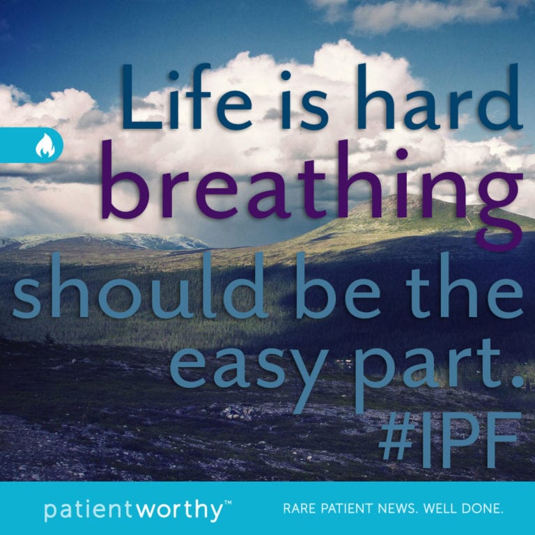 Breathing Should Be The Easy Part. #IPF