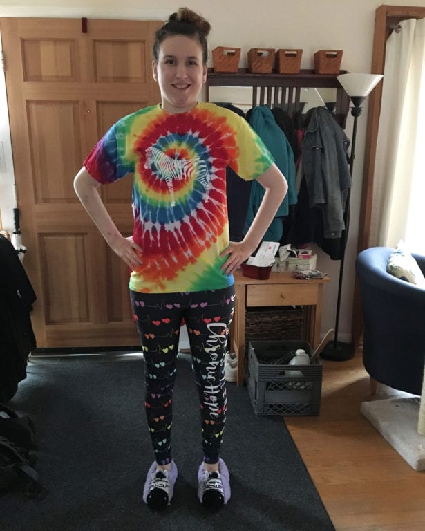 Tie-Dye Leggings Tutorial 