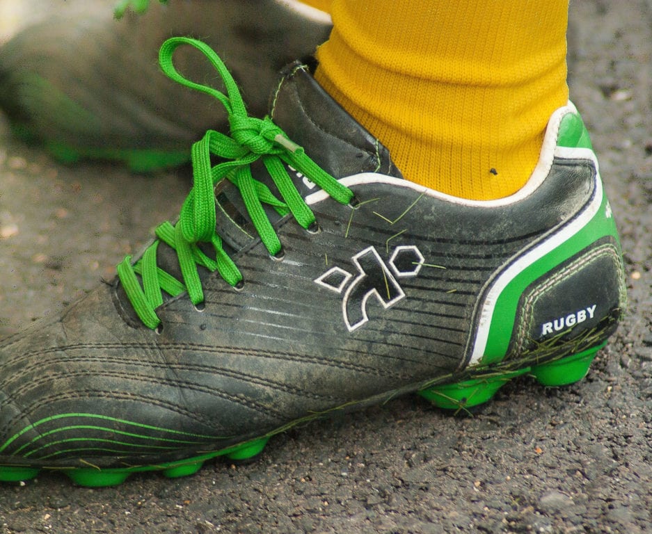 Rugby Player to Donate Shoes for Rare Disease