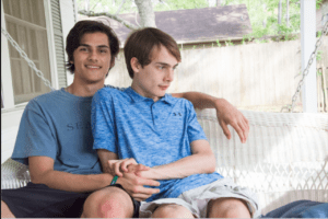 Geraldine's sons, including Charles, who has Phelan-McDermid syndrome