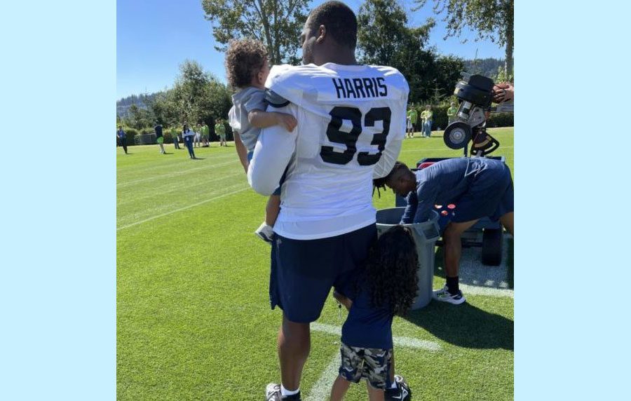 Seattle Seahawks DE Shelby Harris Shares His Son’s Experience with FPIES