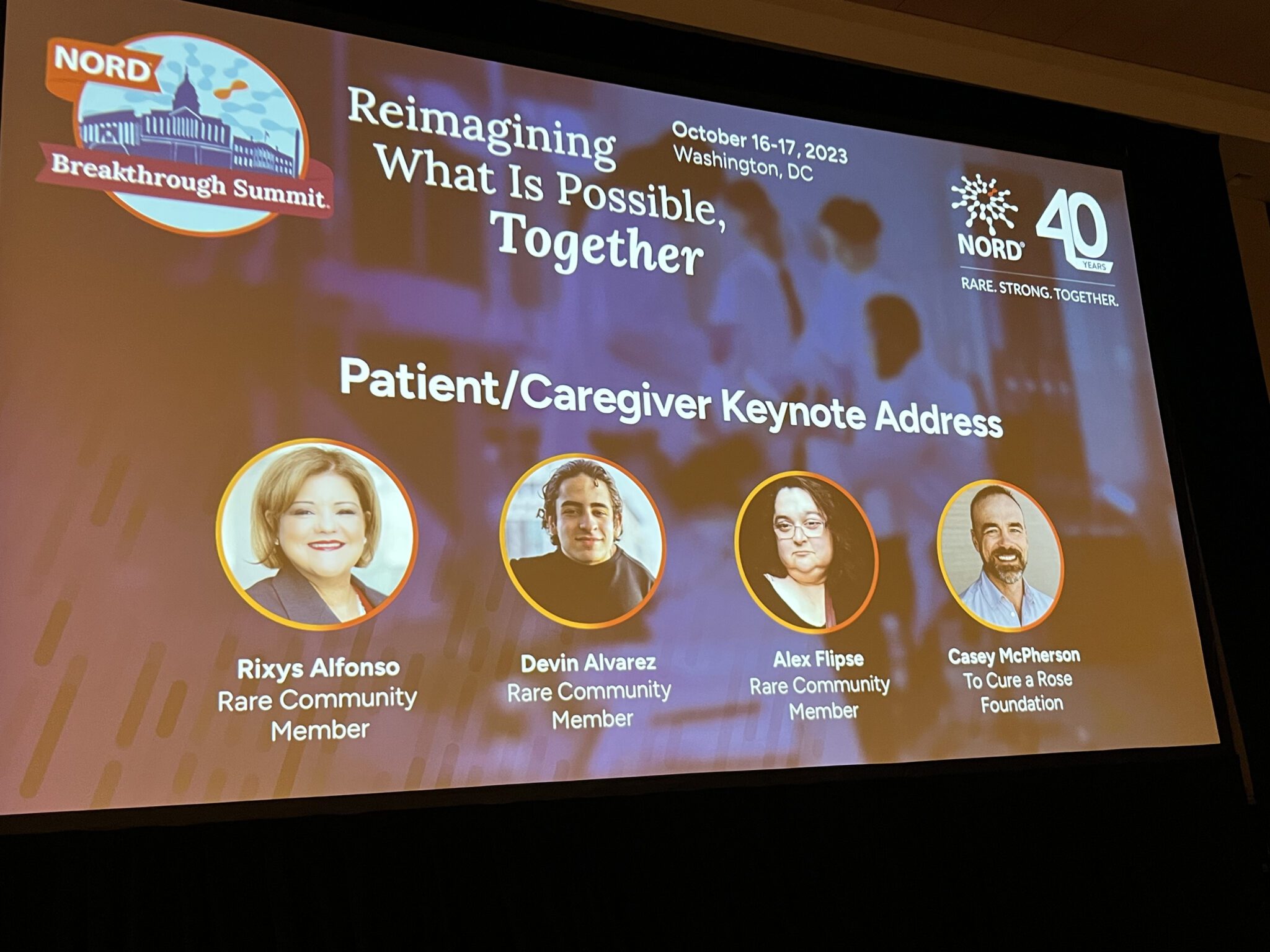 Recapping NORD 2023 Breakthrough Summit Patient Worthy