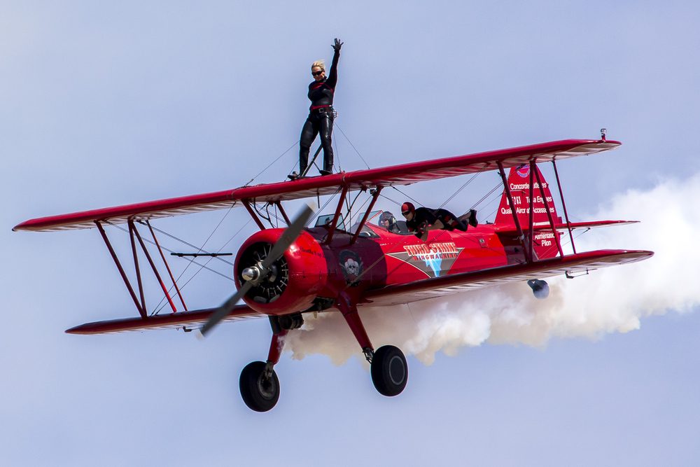 She Has Cervical Dystonia but Will Wing Walk on a Biplane to Raise Awareness