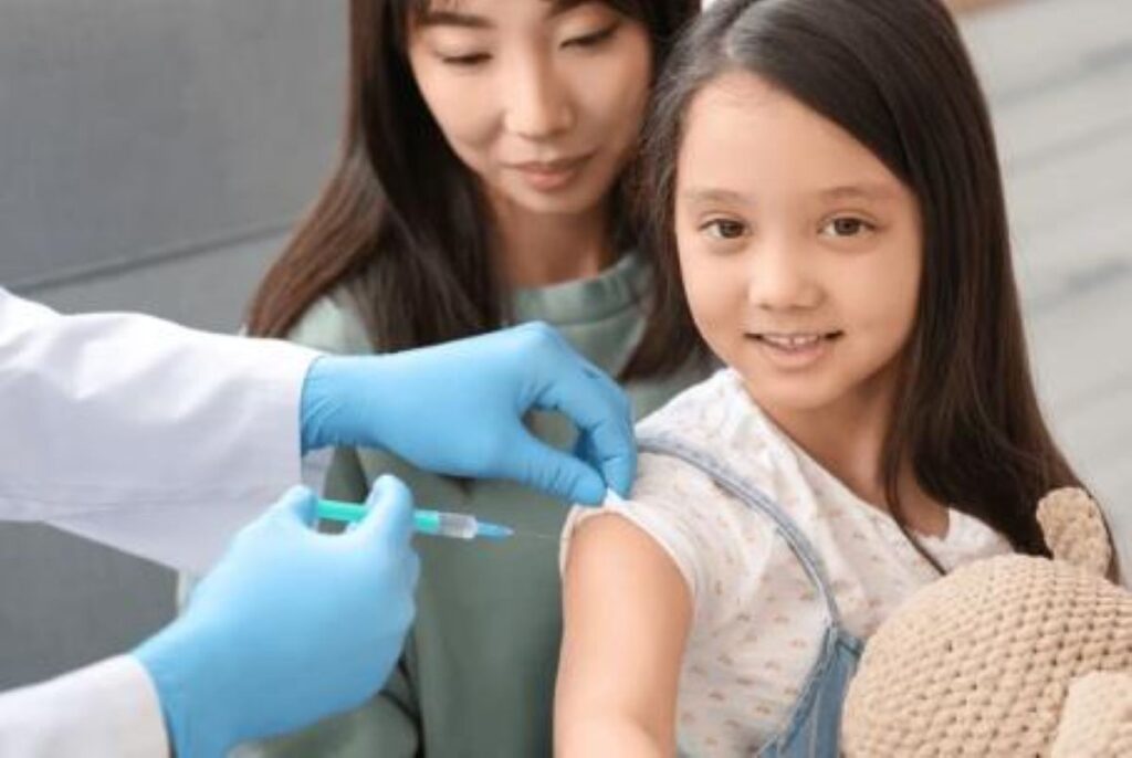 Tracking the Effect of Vaccinations on Long Covid Infections in Children and Adolescents